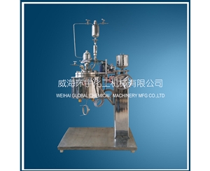 上海2L Vacuum Distillation Reactor with Lifting Device