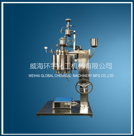 上海5L Lifting Reactor with Feeding Tank